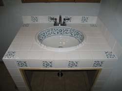 アクセントタイルがかわいい